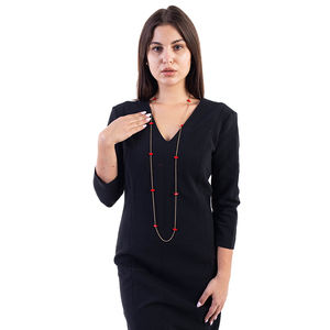 Delfina Delettrez Necklace Women Red